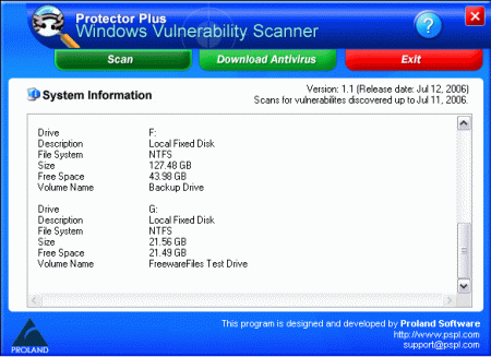 windows vulnerability scanner 1.35